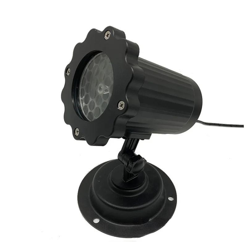 Snowstorm Snowflake Projection Light Landscape Lights Waterproof Lawn Light Christmas Decoration Outdoor Pattern Lights