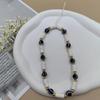 Colorful Polymer Clay Phone Chain Handmade Lanyard with Devil's Eye Charm
