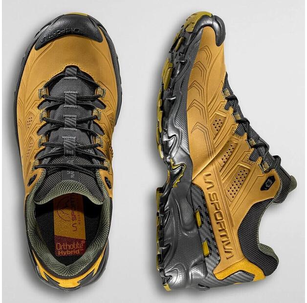 Ботинки для хайкинга La Sportiva Ultra Raptor II GTX savana/alpine черный/желтый