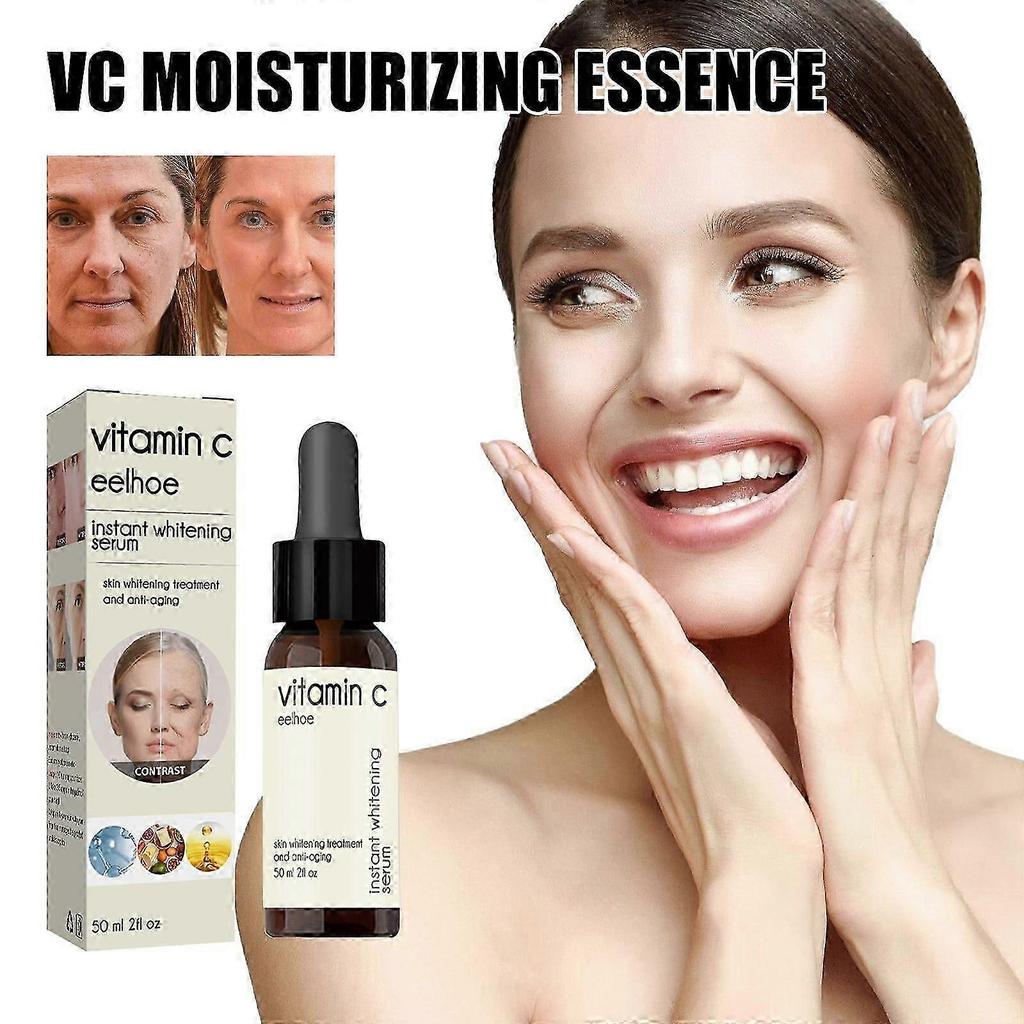 VC Hydrating Essence - Brightening Serum with Glycerin & Hyaluronic Acid for Fine Lines & Dull Skin
