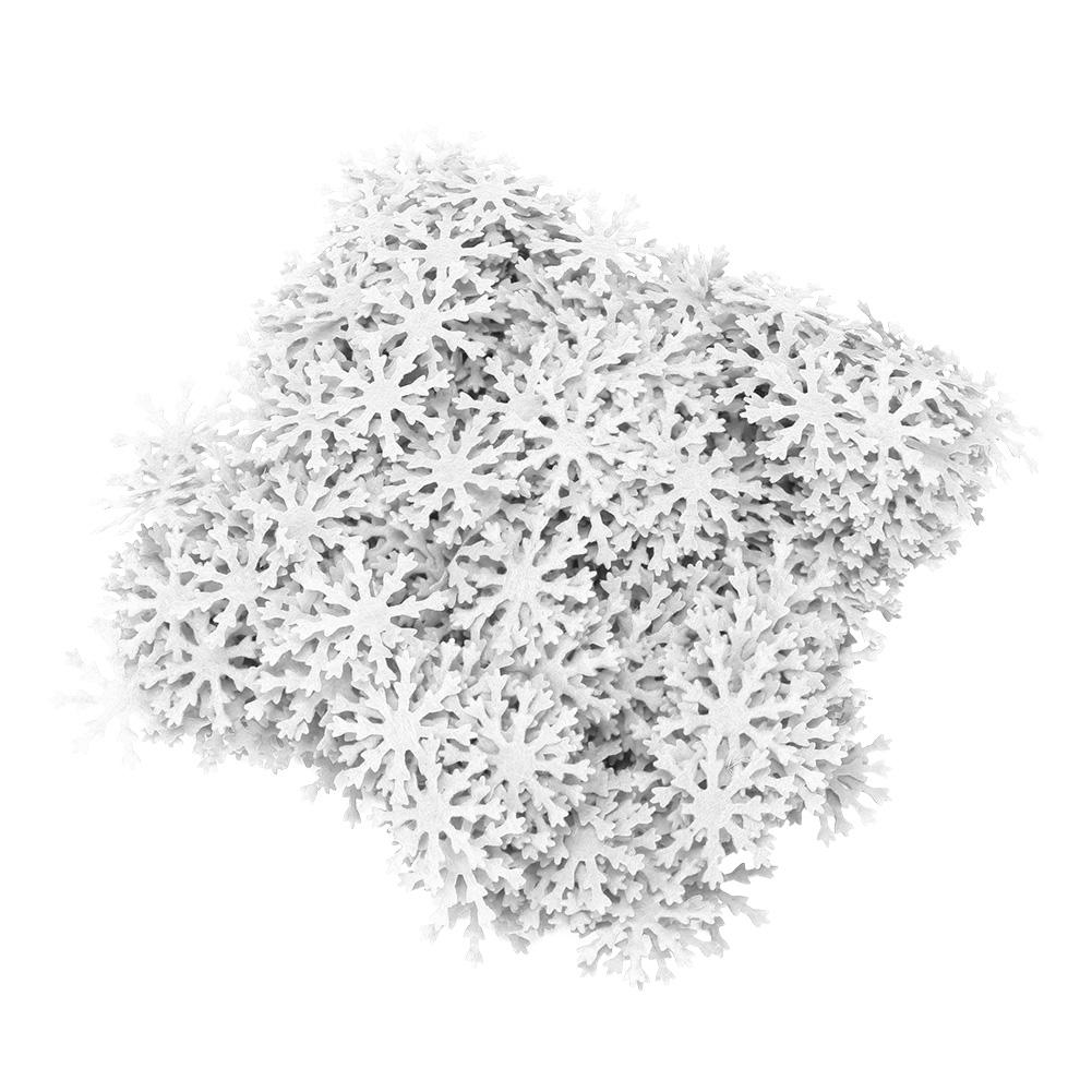 

500 шт. набор рождественских снежинок украшение на Хэллоуин украшение на день рождения стол конфеттибелый