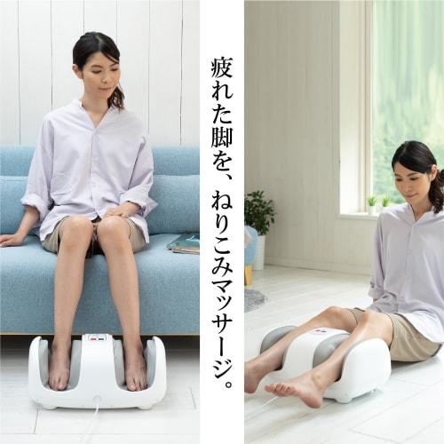 Thrive Momi Gear Massage Gear "Width adjustment allows for a firm massage according to the size of your feet" Foot Massager MD-4255 White Managed Medi