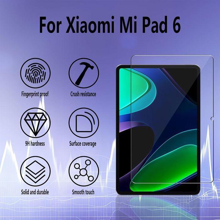Verre Trempé pour Xiaomi Pad 6 /6 Pro 11 Pouces - Protection d'écran Anti-Rayures Transparent