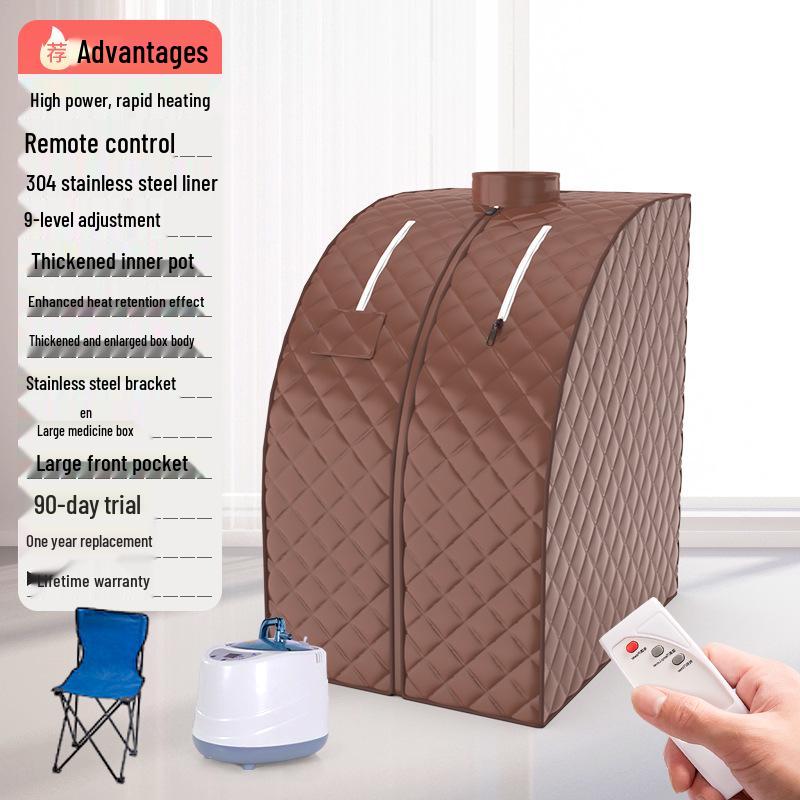 Scatola Sauna a Vapore Portatile JingMeiLe per Uso Domestico
