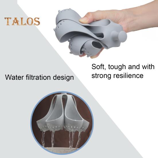 Suporte de Silicone para Cozinhar Ovos Livre de BPA Porta-Ovos para Cozinhar Aquecimento Uniforme Escorredor Secador Cesto para Cozinhar Ovos Capacidade para 4/6 Ovos Utensílio de Cozinha para Cozinhar Ovos