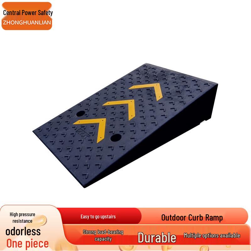 Heavy-Duty Rubber Plastic Ramp Mat