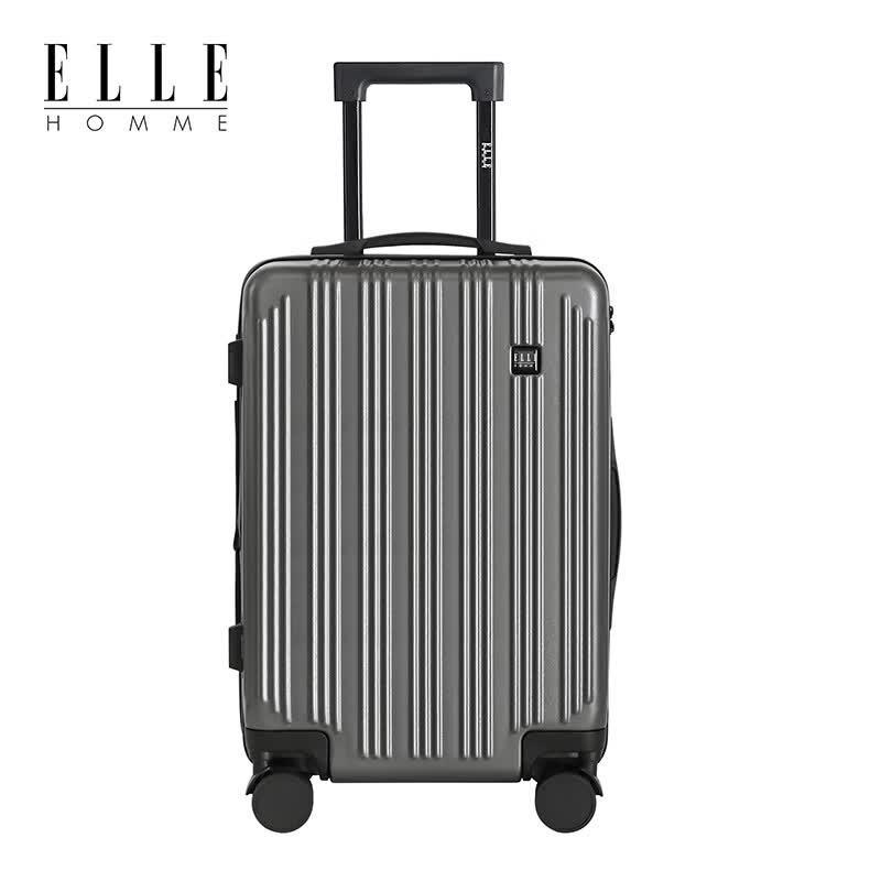 ELLE HOMME EH3301 Чемодан на бесшумных колесах с защитой от царапин
