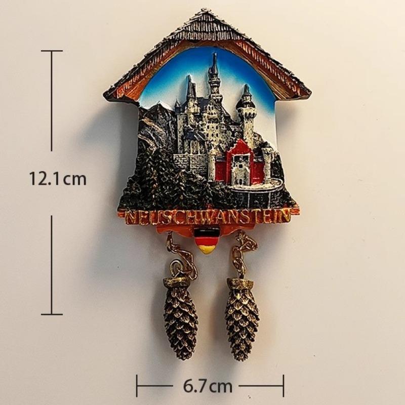 Germany Souvenirs Stuttgart Fridge Magnets Schloss Neuschwanstein Munich Berlin Schwarzwald Fridge Stickers Wedding Gifts