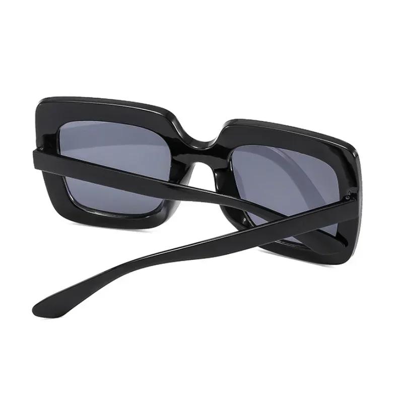 New Oversized Square Sunglasses Women Cool Brand Designer Colorful Sun Glasses Female Big Frame Outdoor Eyewear