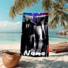 Personalized customized proof beach towel with Skibidi Toilet pattern - soft, absorbent,quick-drying,perfect swimming,camping&bathing