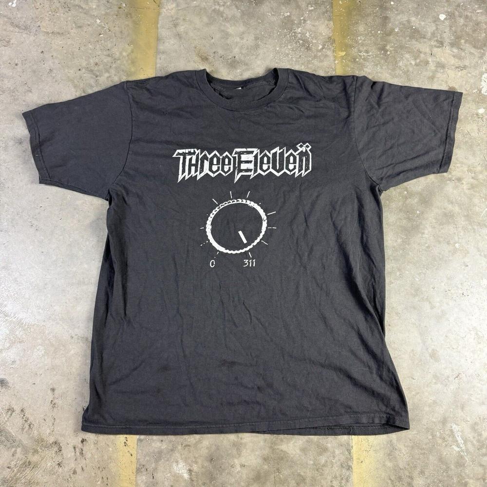 311 Three Eleven Tour Band Short Sleeve Gift Fan Black Shirt AR219 Unisex T-Shirt XXXXL