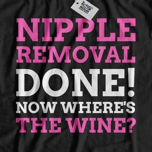

Unisex Funny Nipple Removal T-Shirt Gifts Nubbin Polythelia Niplet 3XL