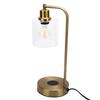 Industrial Table Lamp with Wireless  r USB Port Touch Control 3  s Brightness Bedside Lamp for Bedroom Guest Room
