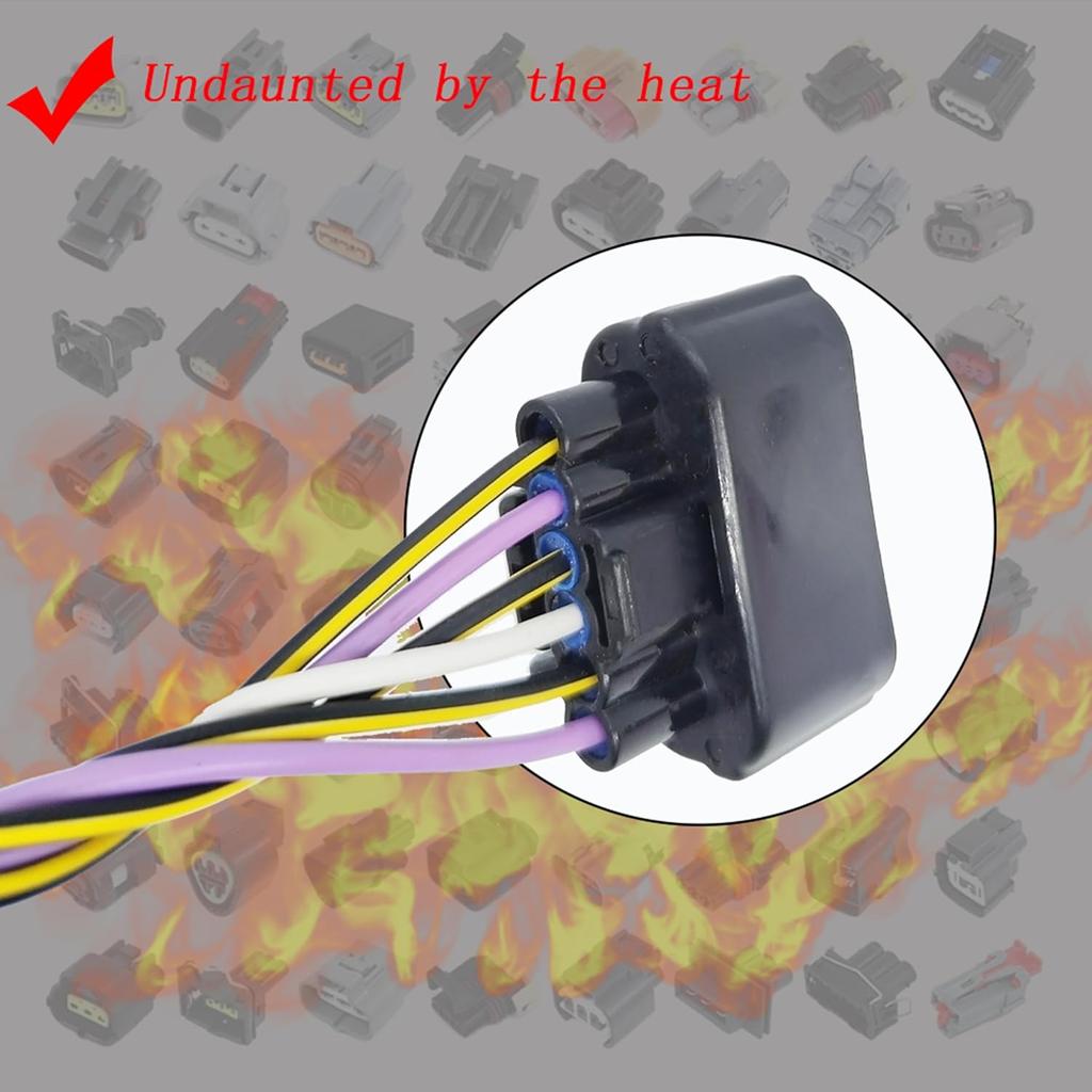 699-199 Accelerator Pedal Position Sensor Assembly Harness Connector Plug Replacement for Honda Acura TL TSX MDX 2004-2008,Accord 2003-2007,CR-V