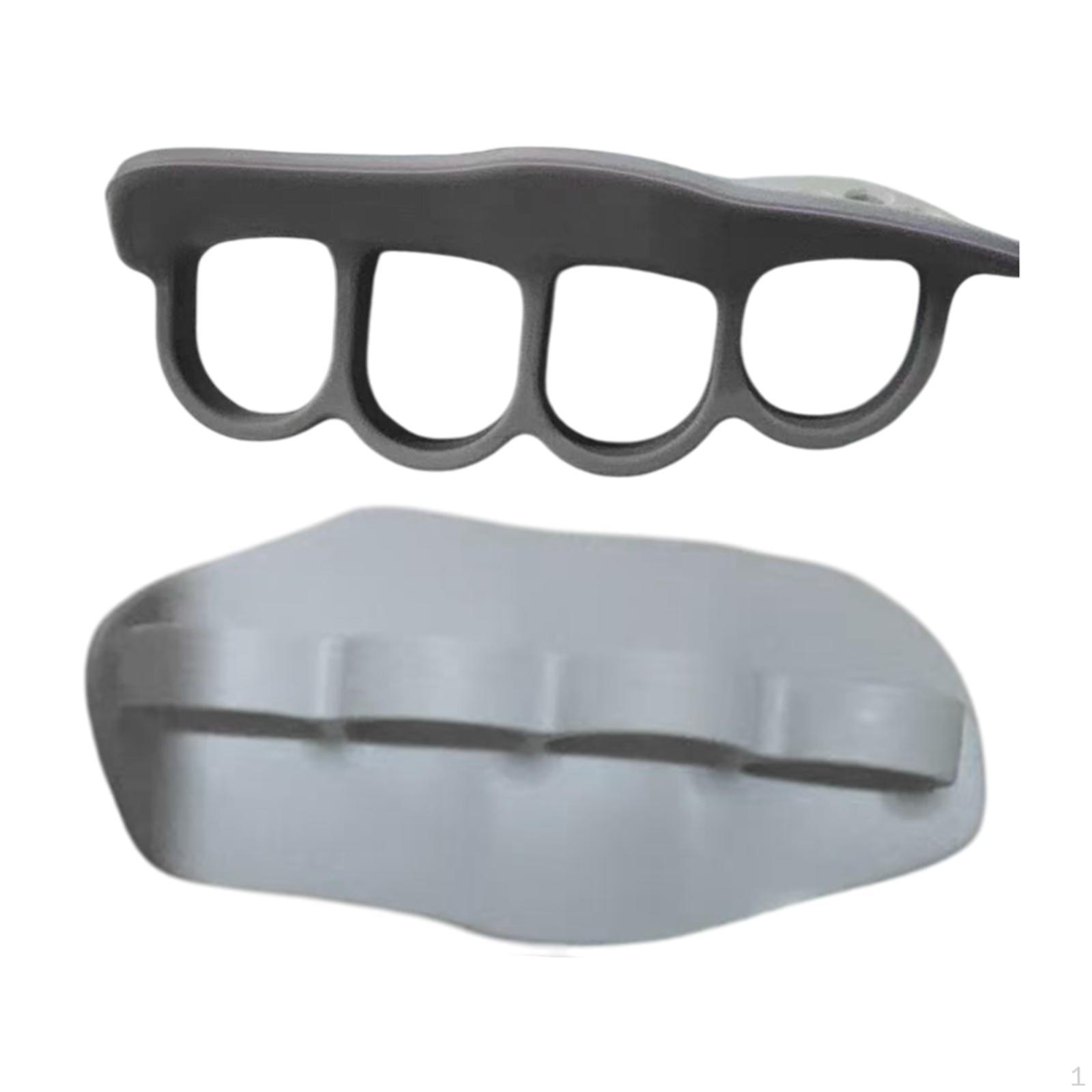 

Усилитель захвата пальцев, захваты для поднятия тяжестей, силиконовый портативный прочный захват для защиты рук серый