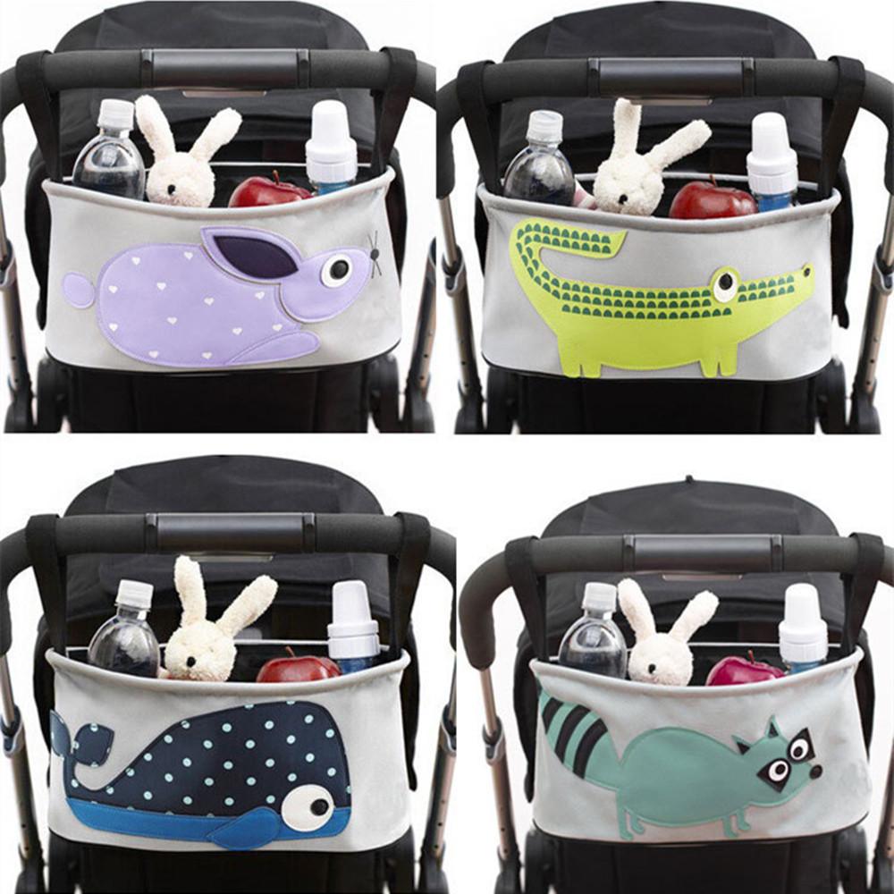 Baby Stroller Bags Cute Carriage Pram Cart Animal Storage Mummy Nappy Water Bag