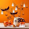 12er-Pack Halloween-Kürbis Hängende Ornamente für Party-Dekoration