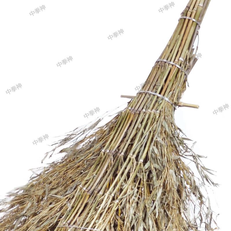 Heavy-Duty Wooden Handle Outdoor Broom