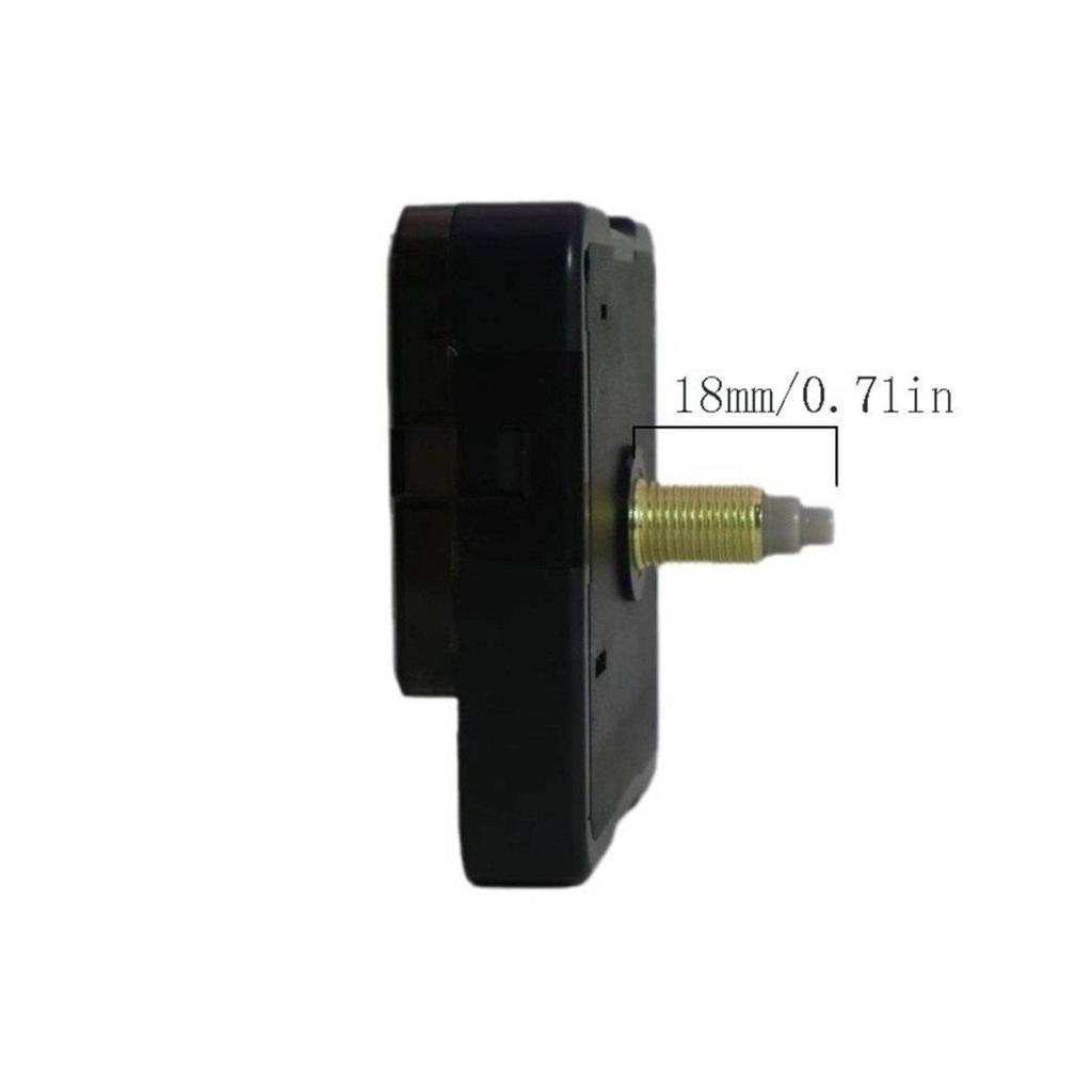 2-6pack Silent Clock Movement Non-Ticking Timekeeping Easy to
