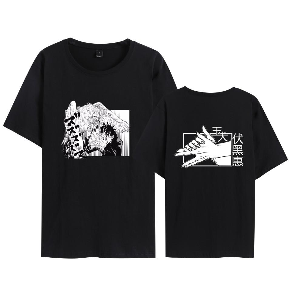 

Jujutsu Kaisen Print Hoodie Women Men s Streetwear Men Women Tshirts Unisex Fashion Tops XS чёрный