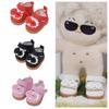 Hand-made Bow Shoes Multiple Styles Leather Shoes Accessories Princess Shoes  Children Toys