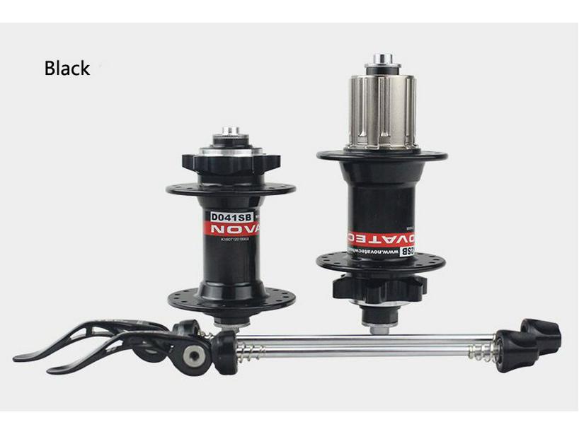 Novatec D041SB/D042SB MTB Disc Brake Hubs, 4 Bearings, 28/32/36 Holes
