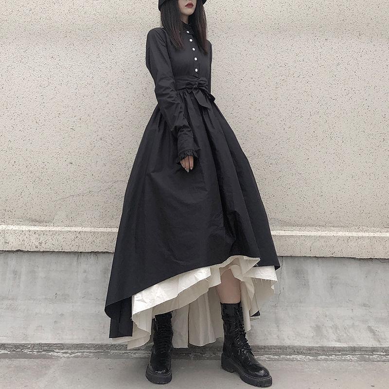 white christmas dresses Lolita Black Mini High Waist Gothic Women's Dress  Kawaiies