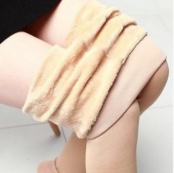 

Women Thick Cashmere Wool Leggings Windproof And Cold Lasting Warmth Pants One Size