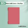 B5 Loose-Leaf Durable Notebook: Thick, Comfortable, Perfect for Students