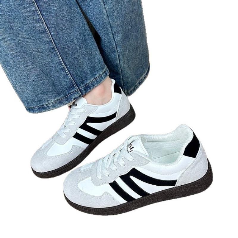 Retro women's autumn new fashion casual shoes trendy versatile wear-resistant leather board shoes