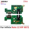 USB Charging Port Board Flex Cable Connector Parts  For Infinix Note 7 8 8i 11 11 11S 11 11 Pro Lite VIP Microphone Module