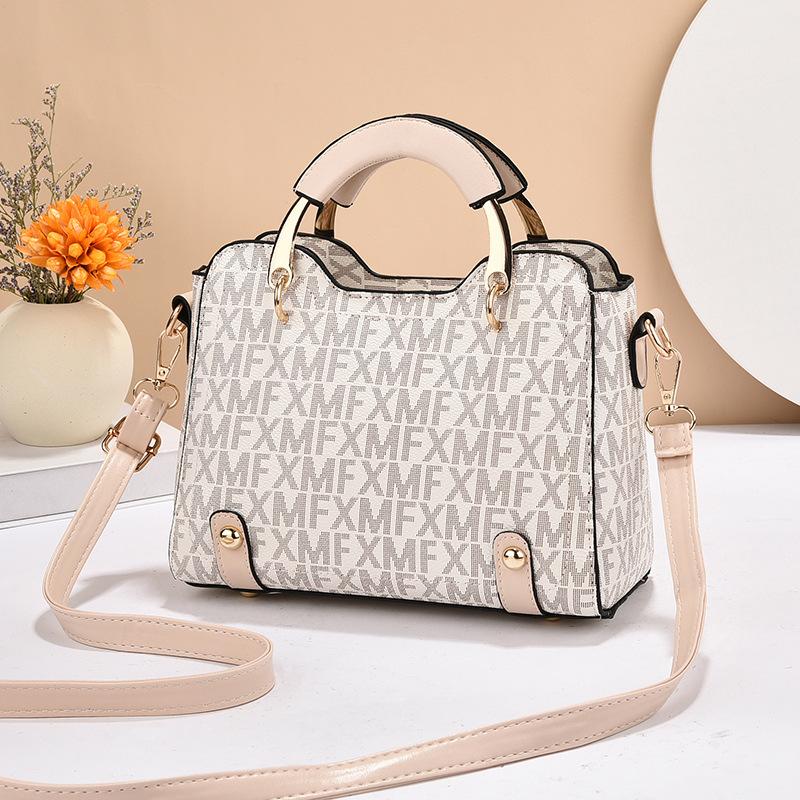 

Элегантная женская сумка-шоппер с напечатанными буквами из искусственной кожи, модная женская сумка-тоут, корейские сумки для мобильных телефонов 23x11x18cm