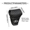 For Lexus Leather Car Gear Shift Handle Cover Hand Brake Protector Sleeve IS350 ES350 IS250 IS460 IS220h IS300 LX570 UX250h