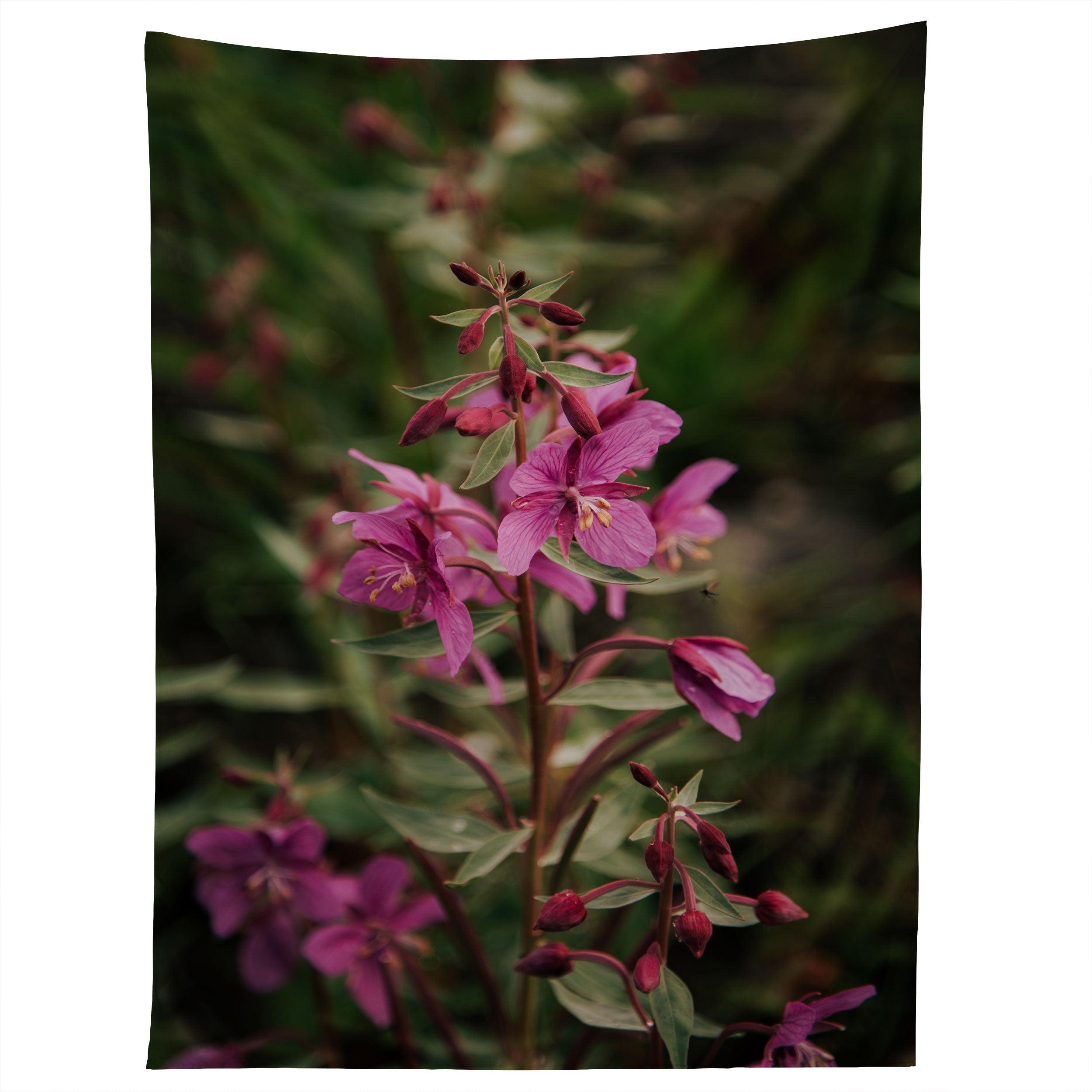 RIVER BEAUTY WILLOWHERB tapestry 75x100