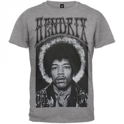 Jimi Hendrix Unisex Adult Halo Cotton T-Shirt