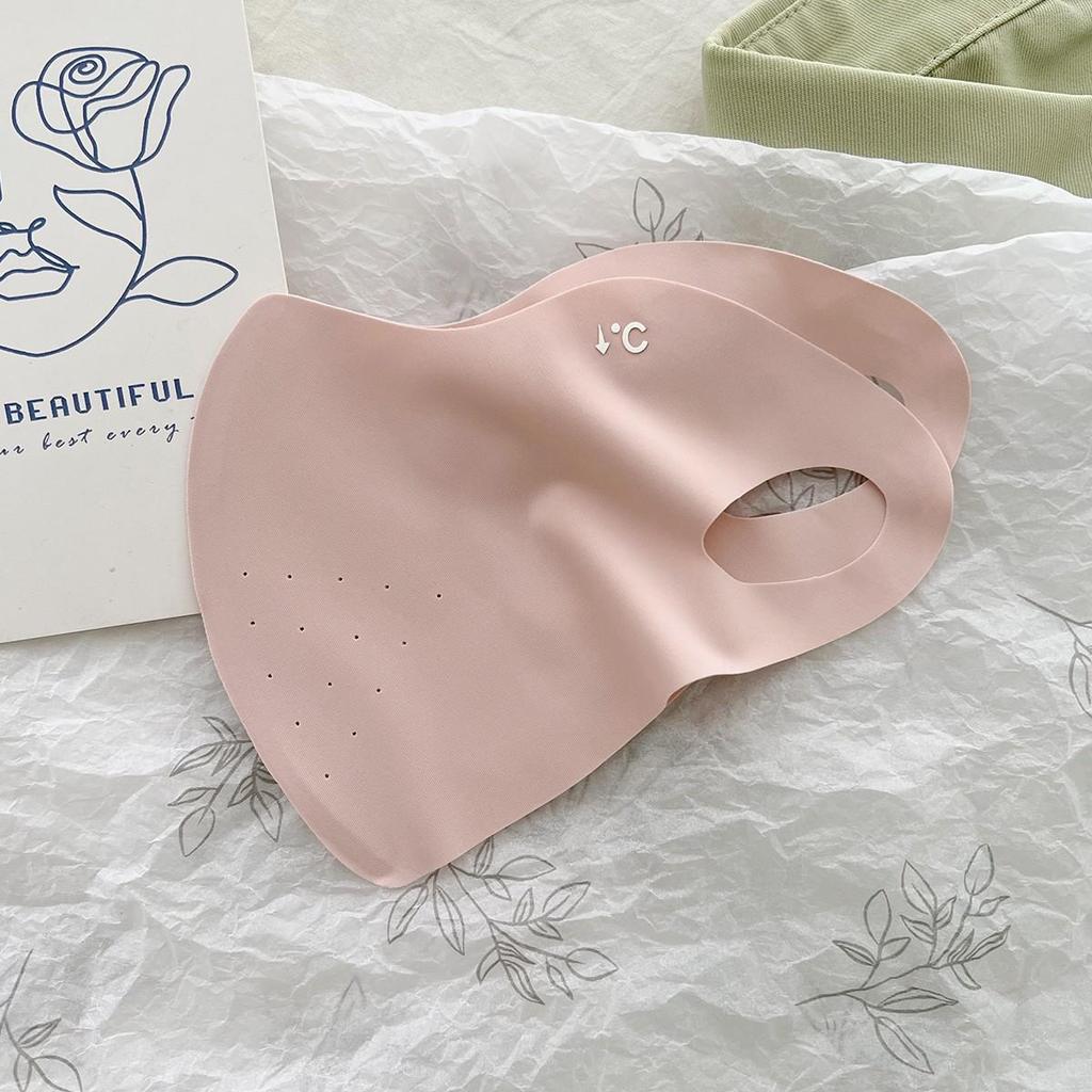 Ice Silk Anti-UV Facekini: Breathable Summer Cycling Sun Protective Mask