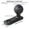 Angled Head Adapter Ball Base Angled Shock Absorbing Sturdy Alloy Ball Base Motorcycle Phone Holder Cycling Accessories for Bike