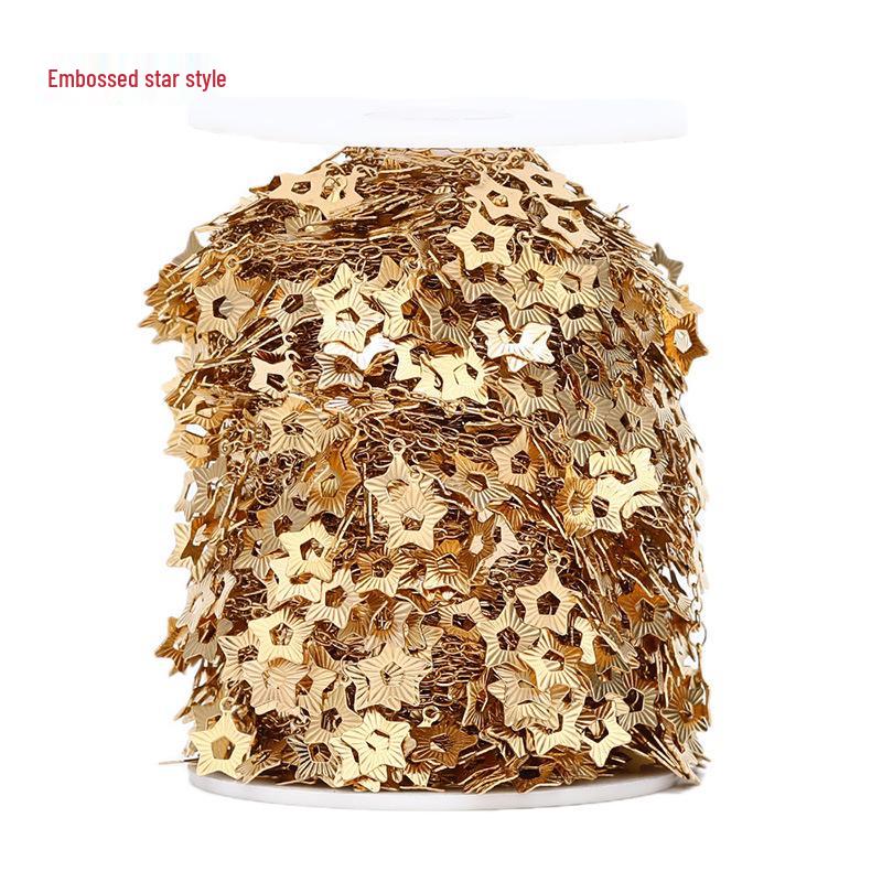 

Экзотические головные уборы Ожерелье Звезда Крест и Аксессуары Поясная Цепь 2mm Thick Chain, 1 Meter