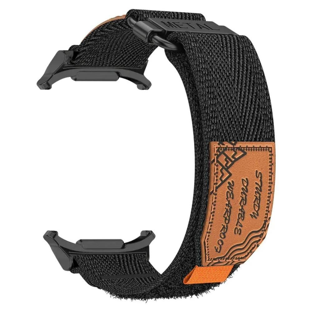 

Спортивный нейлоновый ремешок-петля для Samsung Galaxy Watch 7 Ultra, 47 мм, браслет для Samsung Watch 7 Ultra, ремешки для часов, аксессуары Galaxy Watch 7 Ultra 47mm чёрный