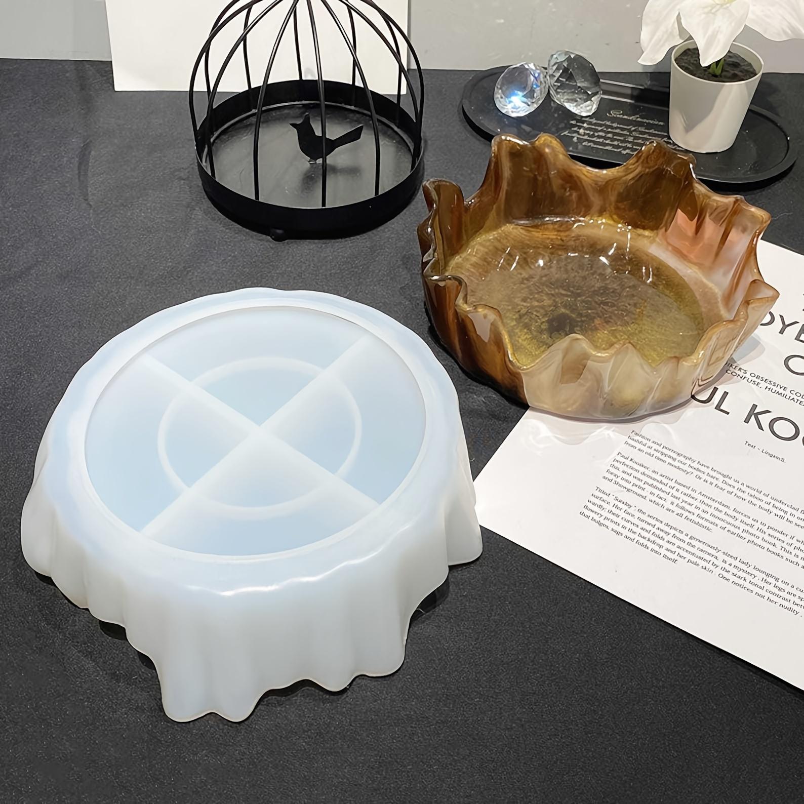 

1Pcs Large Irregular Silicone Mold for Candles Resin Casting DIY Crafts - Reusable Flexible Non-Stick Wax Concrete Soap Molds