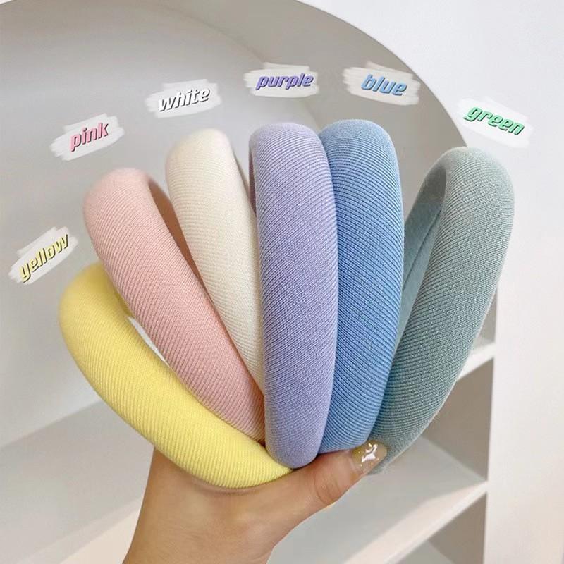 Sponge Fabric Headband for Women Soft Comfortable Non- Hair Accessory for Daily Wear