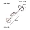 Intelligence Puzzle Zinc Alloy Disentanglement Rings - Unlock Nine Linked Rings Kongming Luban Lock Educational Toy