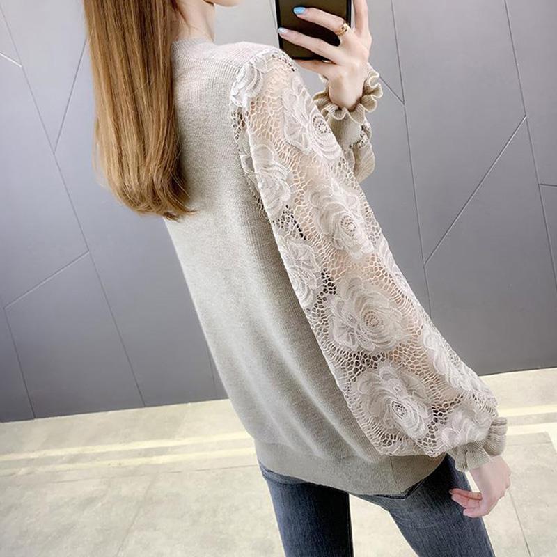 Sweater for Women Autumn Winter  Pullover Warm  Stretchy Long Sleeve Oversize Jumper Tops
