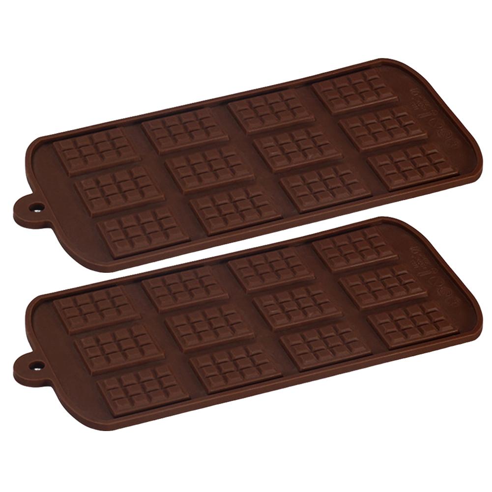 Silicone Chocolate Cookie Mold DIY Chocolate Candy Mold Non-Stick Mini Cookie Candy Molds Household Baking Tools
