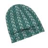2D Flat Printing Leaves Pattern Version Adult Fashion Beanie That Transitions Effortlessly from Morning Commutes To Evening Walks While Maintaining a