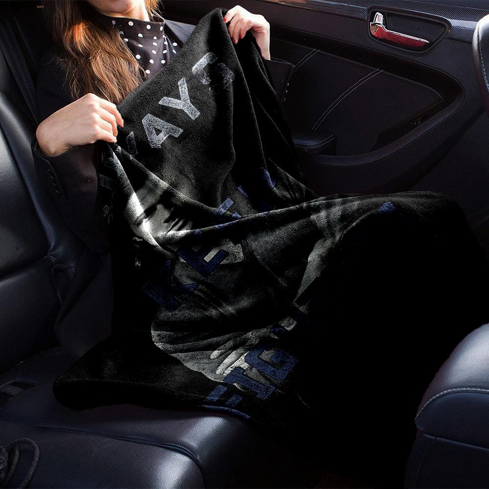 1pc ALWAYS KEEP FIGHTING Soft Flannel All-Season Throw for Home, Office, Outdoor UseDurable Comfort  100554