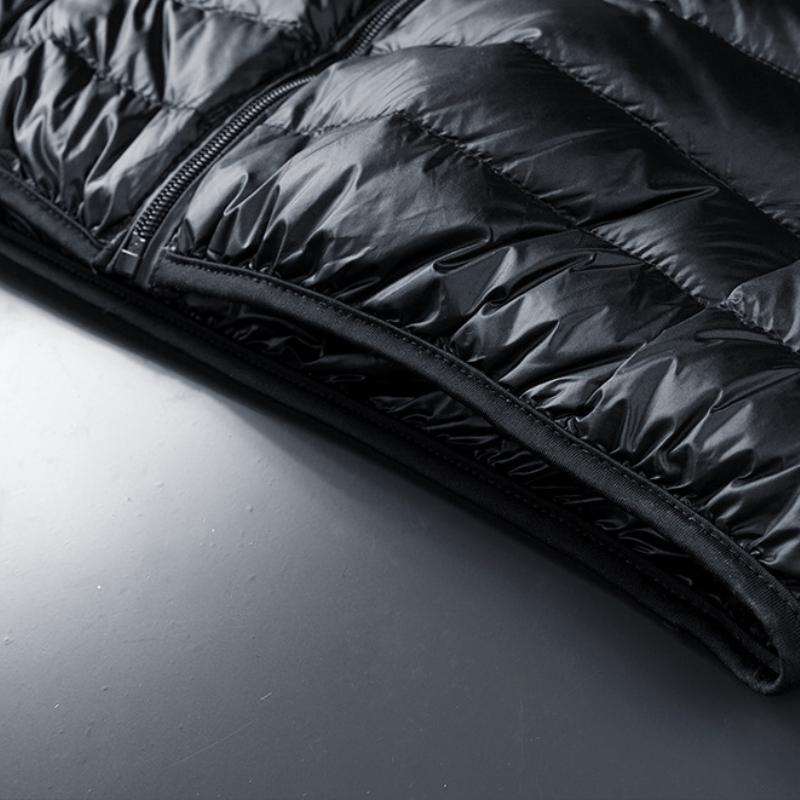 Autumn and Winter Light Down Jacket Men's White Duck Down Down Vest Casual Shoulders Undershirt