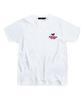 ESCAPEFROM Pink Cherry Logo T-Shirt White