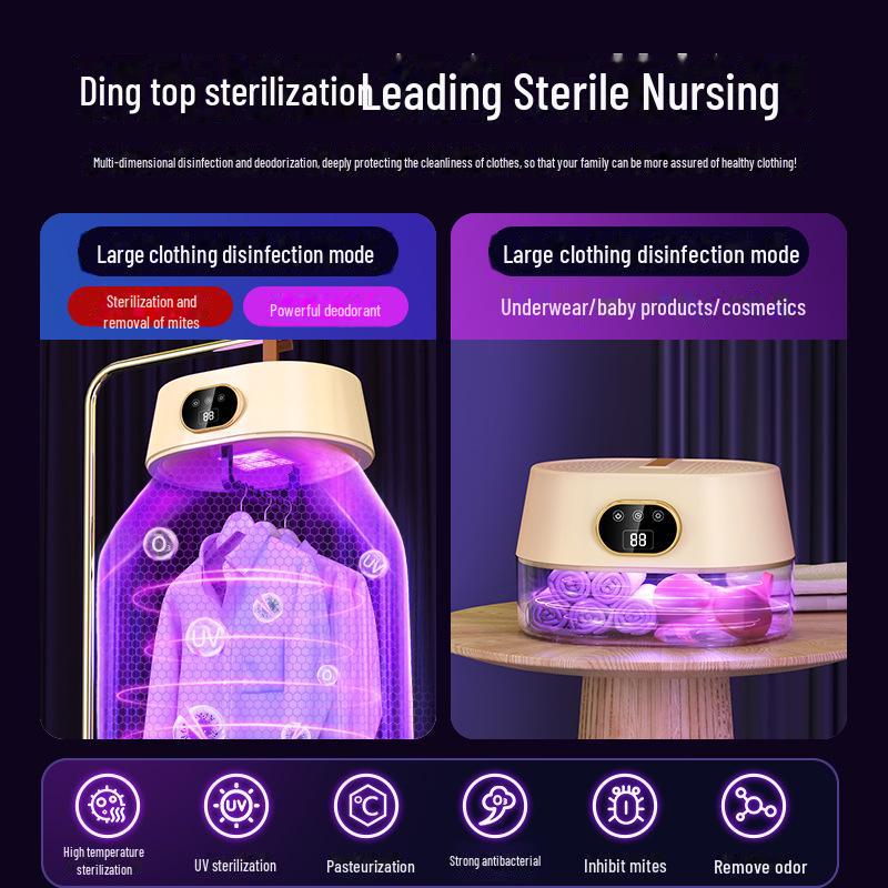 Smart, Compact, Foldable Clothes Dryer for Quick Drying & Disinfection