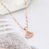 Non-Fading Luxury Maple Leaf Butterfly Clavicle Necklace